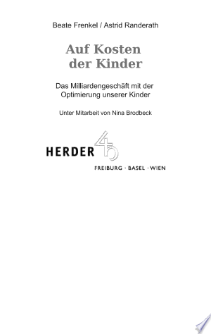 Auf Kosten der Kinder