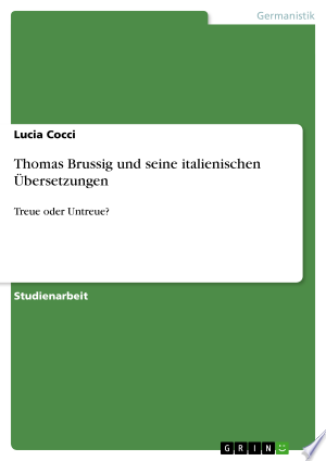 Thomas Brussig und seine italienischen Übersetzungen