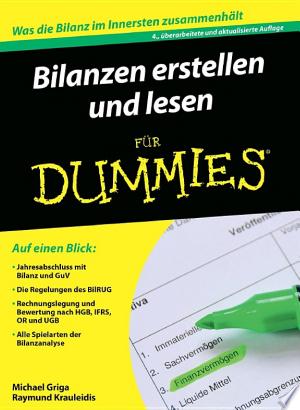 Bilanzen erstellen und lesen für Dummies