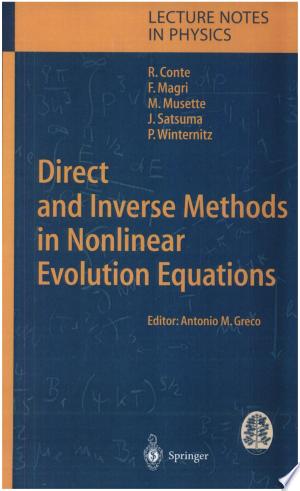 Direct and Inverse Methods in Nonlinear Evolution Equations