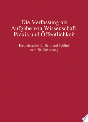 Freundesgabe für Bernhard Schlink