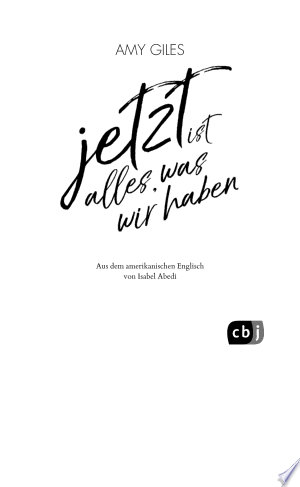 Jetzt ist alles, was wir haben