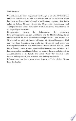 Anna, die Schule und der liebe Gott