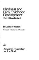 Blindness and Early Childhood Development