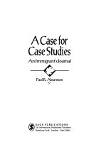 A case for case studies