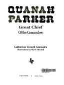 Quanah Parker, great chief of the Comanches