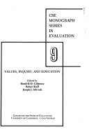Values, Inquiry, and Education