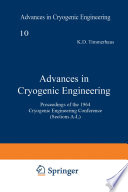 Advances in Cryogenic Engineering