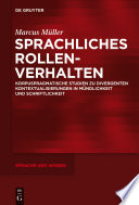 Sprachliches Rollenverhalten